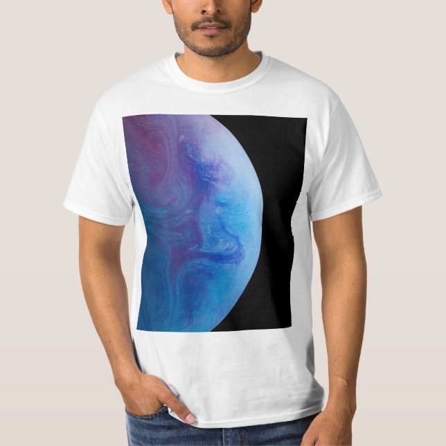Färgfyllt utrymme t shirt (Framsida)