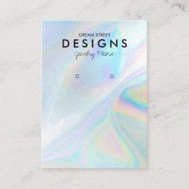 Färgfyllt Visning-kort för avläsning av holografis Visitkort