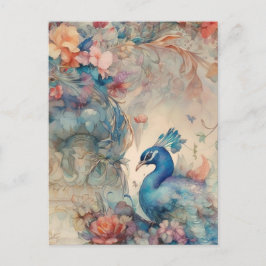 Färgfyllt vykort för husdjur