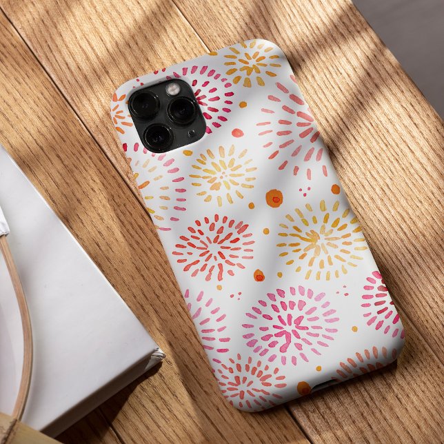 Färgfyrverkerier för utspädning i gult och orange (Skapare uppladdad)