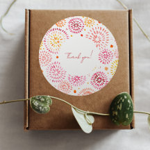 Färgfyrverkerier för utspädning i gult och orange