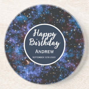 Färggalaxer, stjärnor och planeter underlägg