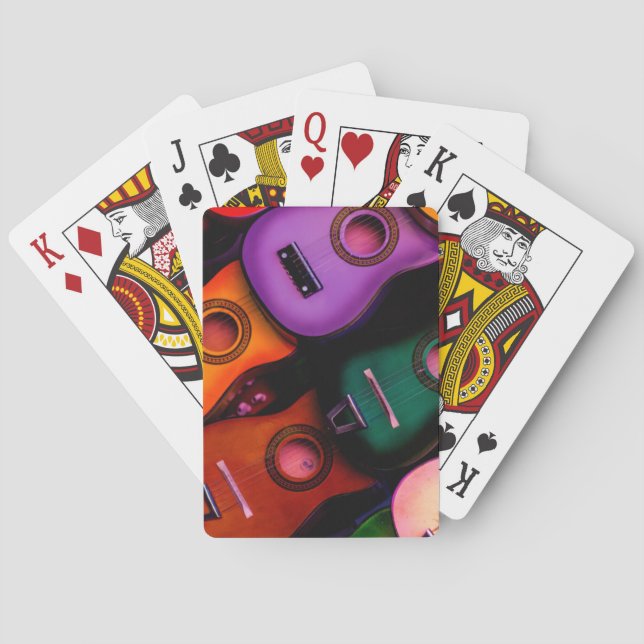 Färggarter Casinokort (Baksidan)