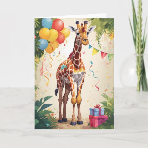 Färggiffe med ballonger i Jungle Kort