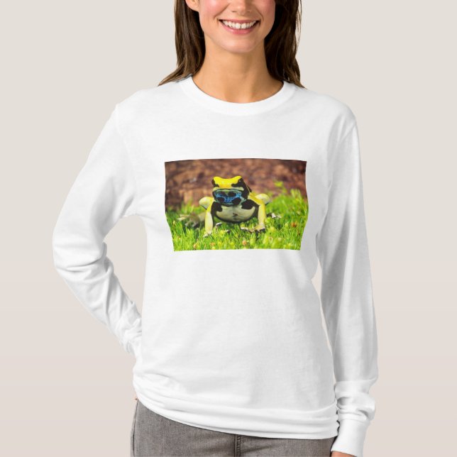Färggiftsgroda, Dendrobates tinctorius, T Shirt (Framsida)
