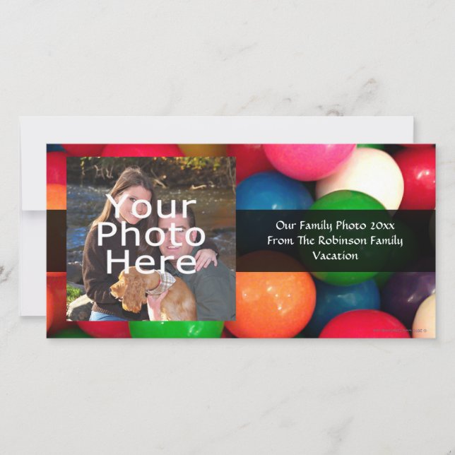 Färggigt godis av gummi Boll (Framsida)