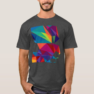 Färggivande fågelgåva t shirt