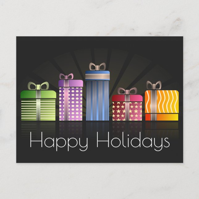 Färggivande gåvor Glad helg (Framsida)