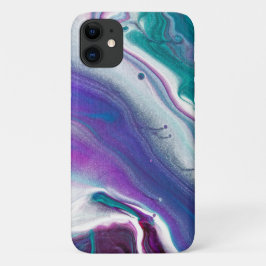 Färgglad Abstrakt Målarvirvel | Anpassad iPhone-fo