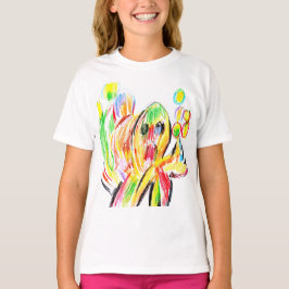 Färgglad bläckfisk t shirt