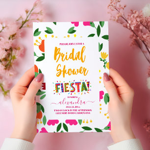 Färgglad Blommig Bröllopsfest Inbjudningar