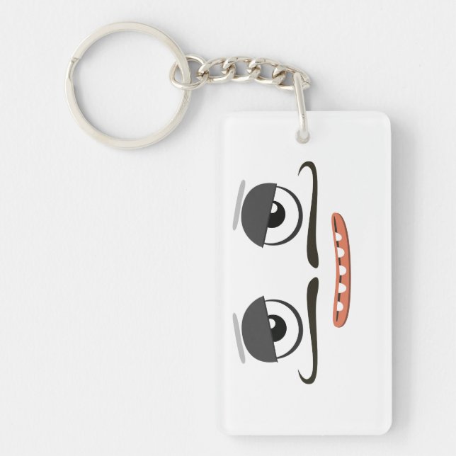 Färgglad dag Keychain för BBSS (Framsidan)