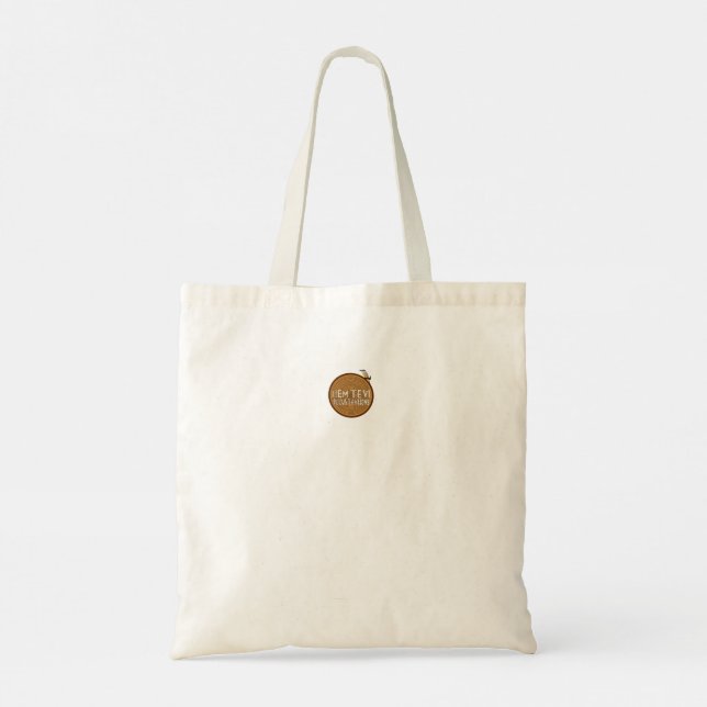 Färgglad Excentrisk Uggle Tote Bag Tygkasse (Baksida)