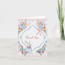 Färgglad Förtrollad Alice i Underlandet Födelsedag Tack Kort