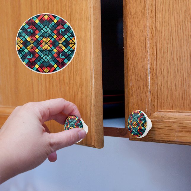 Färgglad Geometri Knopp (Skapare uppladdad)
