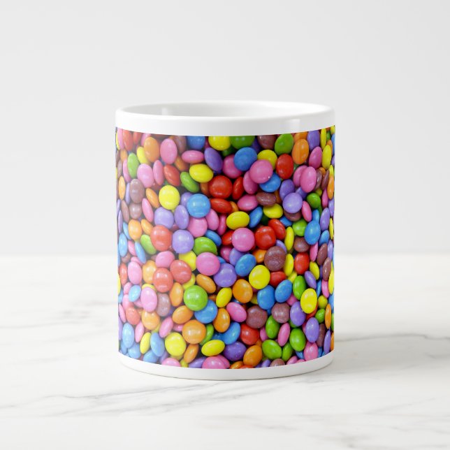 Färgglad godis jumbo mugg (Framsidan)