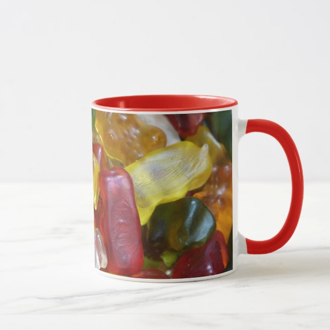 Färgglad Gummi Godis Mugg (Höger)