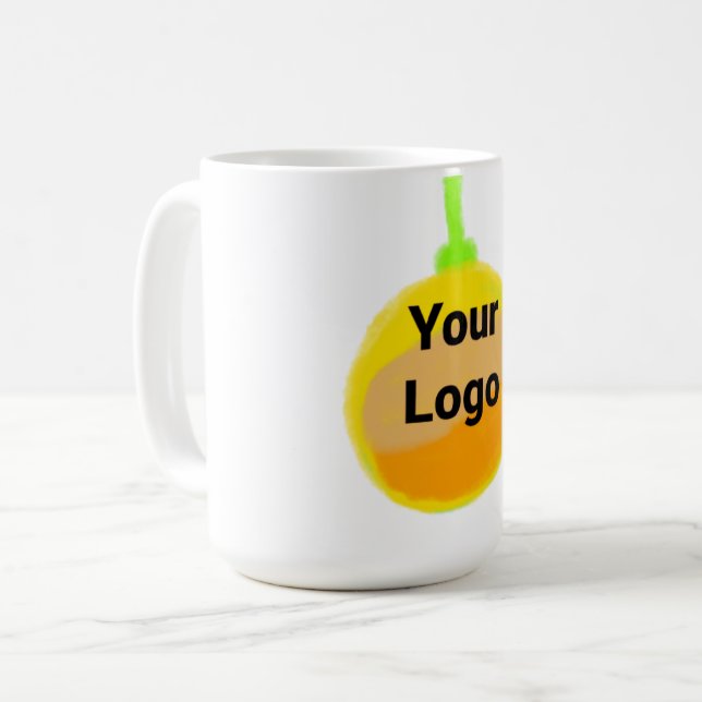 FÄRGGLAD HJÄRTA TEXT MUG KAFFEMUGG (Framsida vänster)