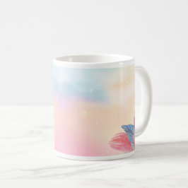 Färgglad hjärtkaffemugg – Glad och färgrik Kaffemugg
