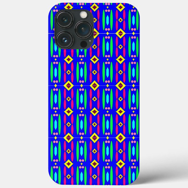 Färgglad Kaos 26 Case-Mate iPhone-fodral (Baksida)