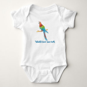 Färgglad Macawpapegoja T Shirt