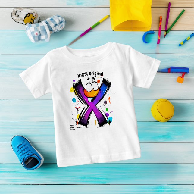 Färgglad Monogram X – Rolig och Anpassningsbar Des T Shirt (Skapare uppladdad)
