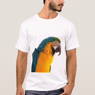 färgglad papegoja t shirt