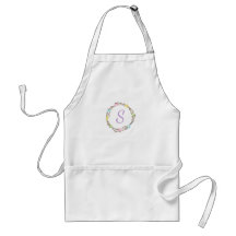 Färgglad påskpil-krans med anpassad monogram