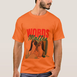 Färgglad pingvinfamilj kärlek t shirt