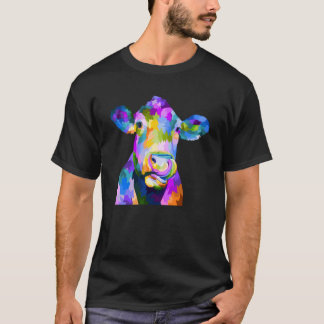 Färgglad Pop Ko T Shirt