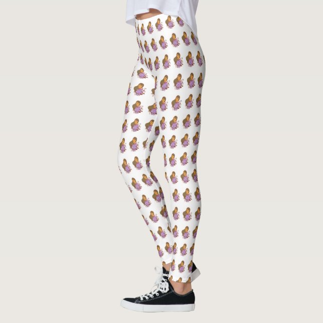 Färgglad Pop: Modefrämjande Leggingsstilar Leggings (Vänster)