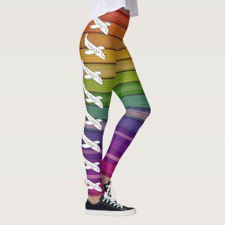 Färgglad Pop: Modefrämjande Leggingsstilar Leggings