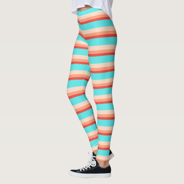 Färgglad Pop: Modefrämjande Leggingsstilar Leggings (Vänster)
