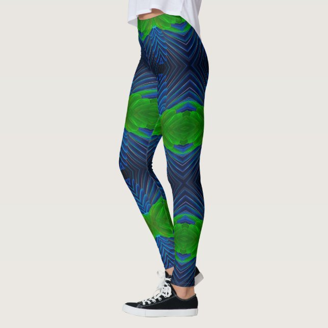 Färgglad Pop: Modefrämjande Leggingsstilar Leggings (Vänster)