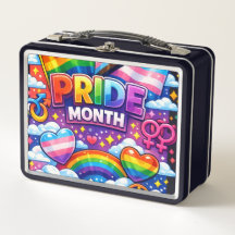Färgglad Pride Månad Regnbåge och Enhörning Konst
