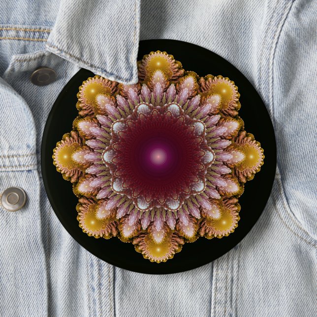 Färgglad prydnad knapp (In Situ)