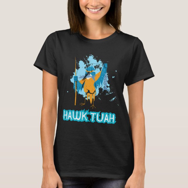 Färgglad rolig bläckfisk  t shirt (Framsida)