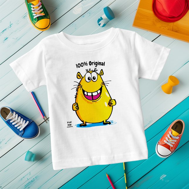 Färgglad Rolig Tecknad Capybara – Anpassningsbar T Shirt (Skapare uppladdad)