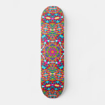 Färgglad röra Mandala
