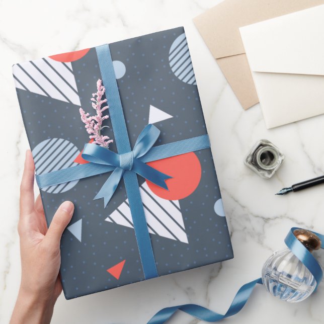 Färgglad Säsongsglad Hantverkshustru Presentpapper (Gifting)