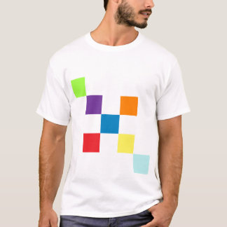 Färgglad skjorta tee