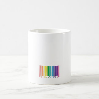 Färgglad Streckkod Kaffemugg