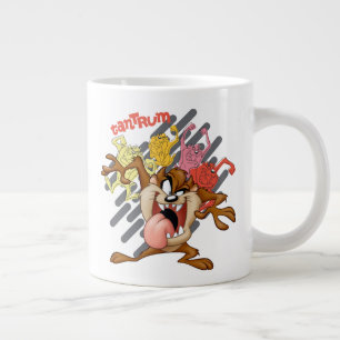 Färgglad "Tantrum" TAZ™ Jumbo Mugg