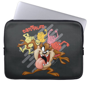 Färgglad "Tantrum" TAZ™ Laptop Fodral
