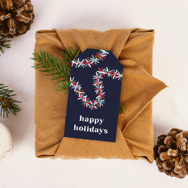 Färgglad Tinsel Girlang Glad Högtid Present Kort