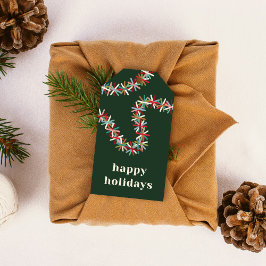 Färgglad Tinsel Girlang Glad Högtid Present Kort