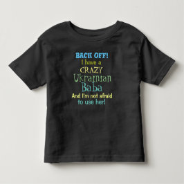Färgglad ungePullover Hoodi för galen ukrainsk T-shirt
