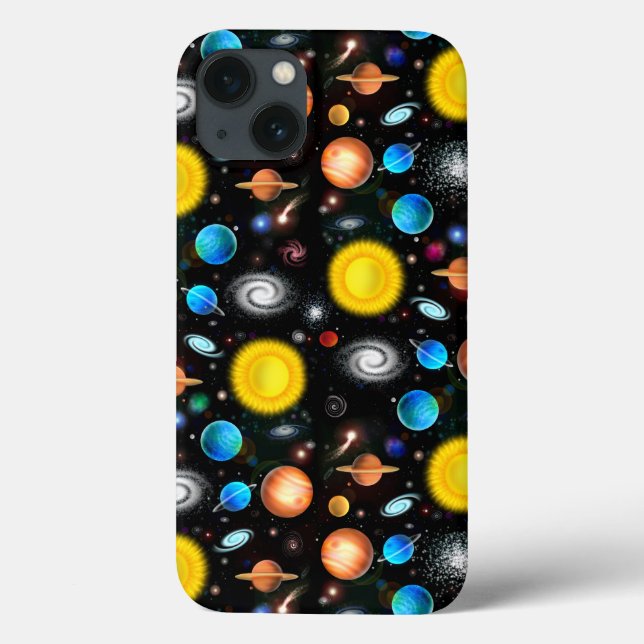 Färgglad universum astronomi iPhone 6 tåligt fodra (Baksida)