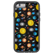 Färgglad universum astronomi iPhone 6 tåligt fodra
