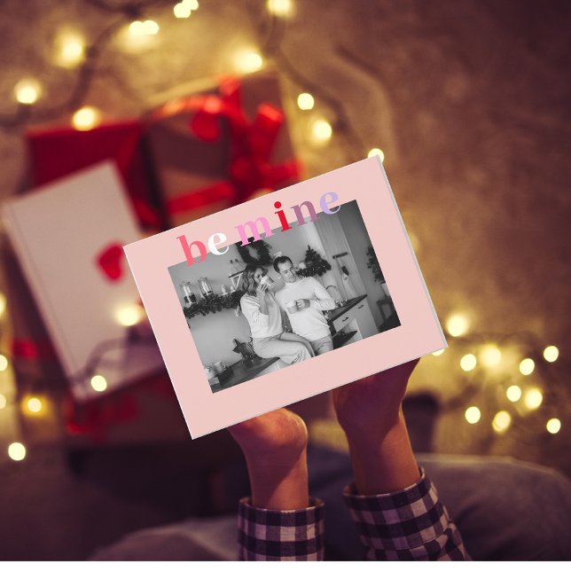 Färgglad Var Min | Par Foto | Alla hjärtans Postc Vykort (Skapare uppladdad)